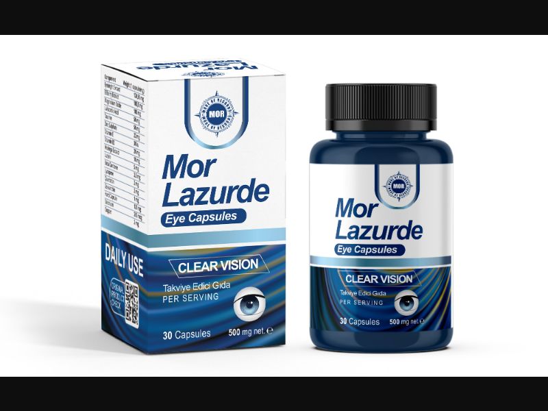 Mor Lazurde - capsules for vision