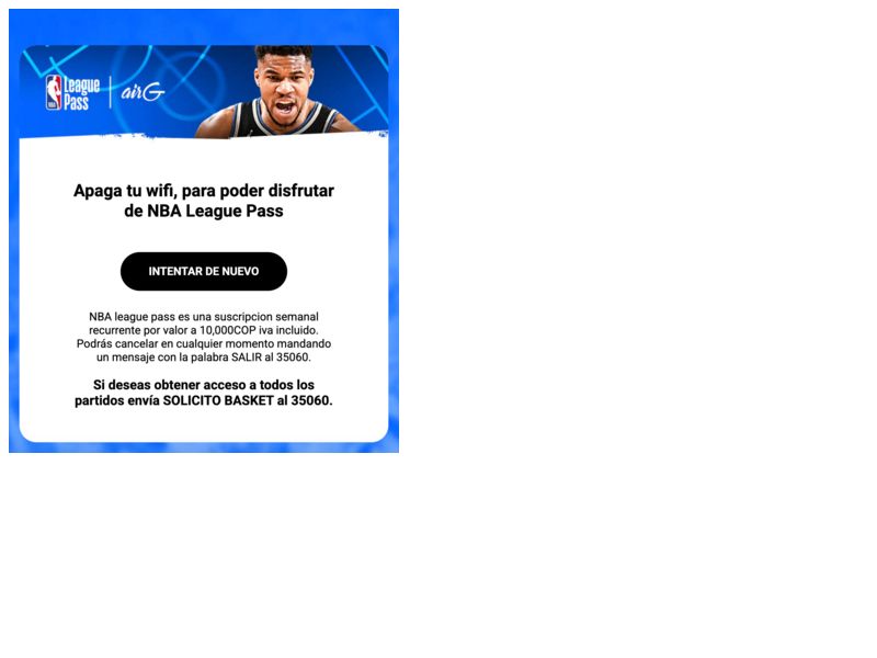 NBA League Pass Claro