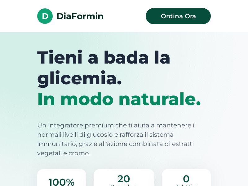 ! NEW OFFER - DiaFormin COD [IT] (Banner,Native,Social,Search,SEO,Brand Bidding) - CPA