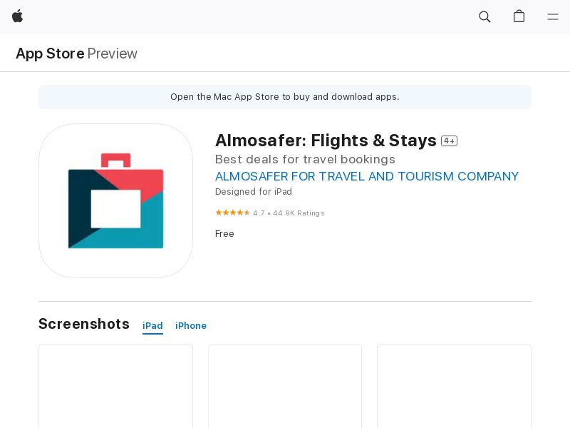 Almosafer - iOS - SA (Sensitive)
