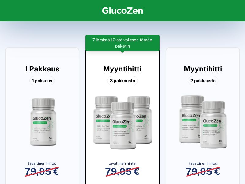 GlucoZen | FI | D2C | Exclusive