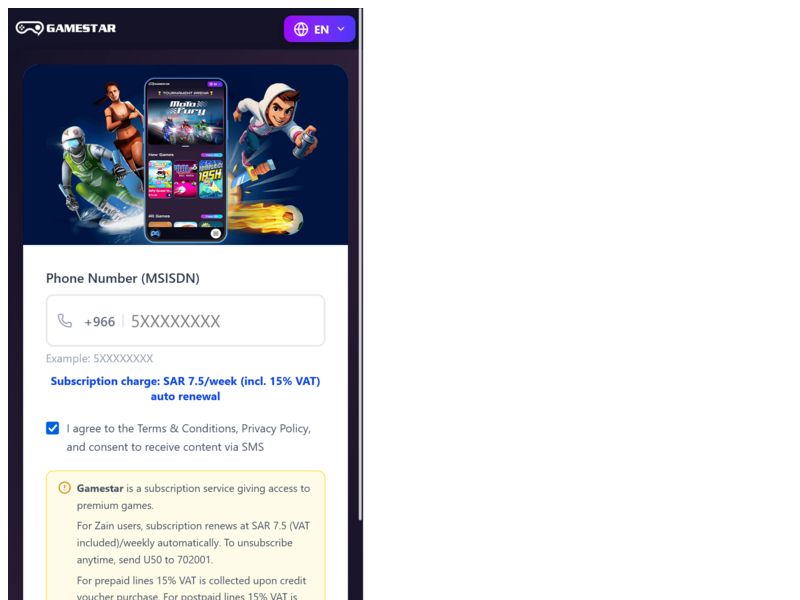  GameStar - Play Exclusive game Zain