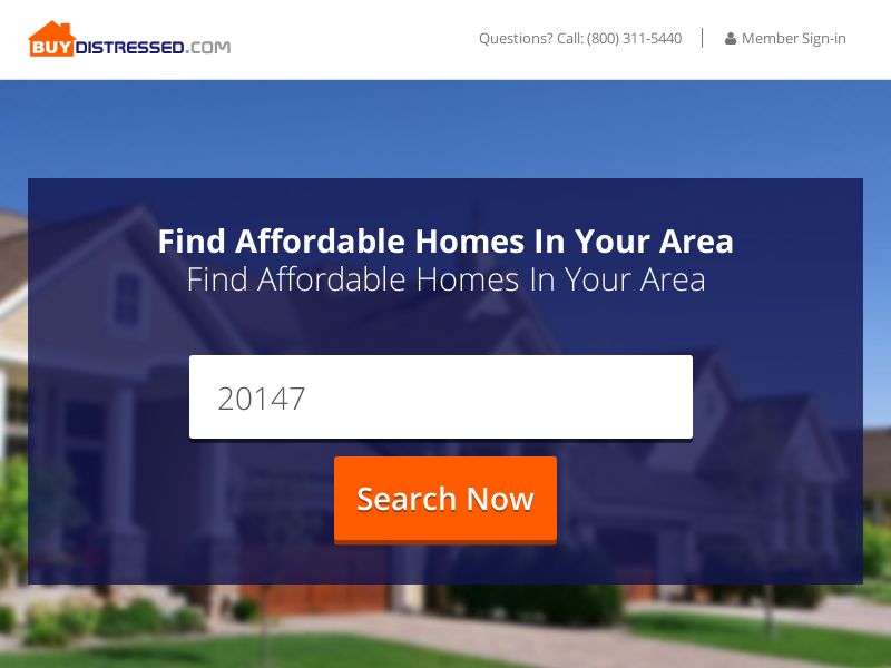 Foreclosures - $1 Trial Signup - CPS (US)