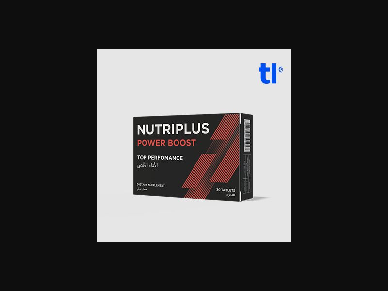 NUTRIPLUS Power - adult - CPA - COD - Nutra
