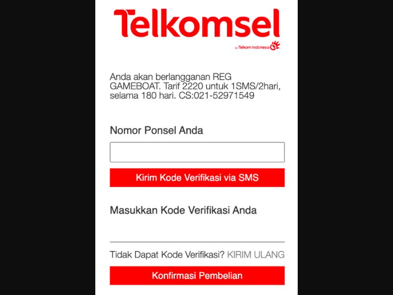 [MOB] Get Best Games /ID [Telkomsel] HE+PIN [paying for all users]