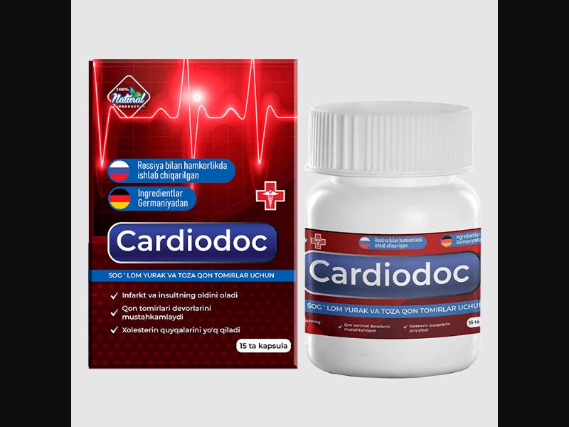 Cardiodoc - capsules for hypertension | free