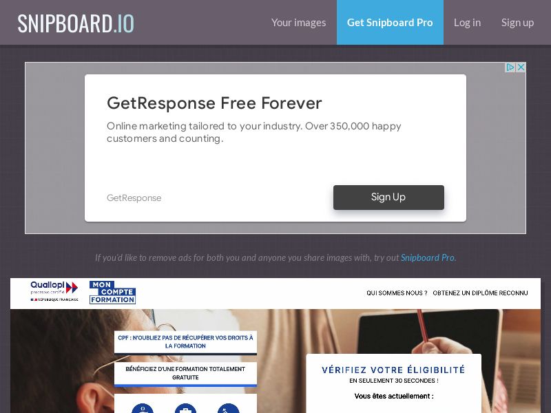 CPF Ma Formation - FR - SOI - Proof Required