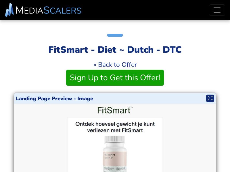 FitSmart - Diet ~ Dutch - DTC {+DTC} [NL]