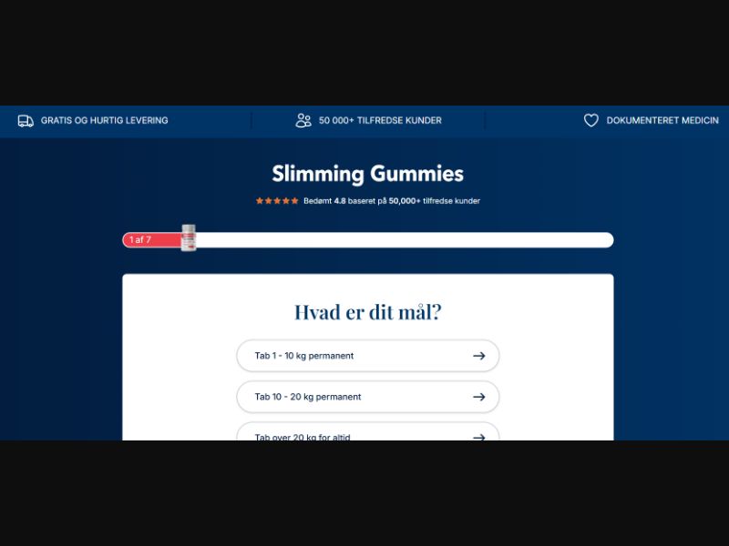 [WEB+MOB Slimming Gummies - Quiz/DTC /DK CPS