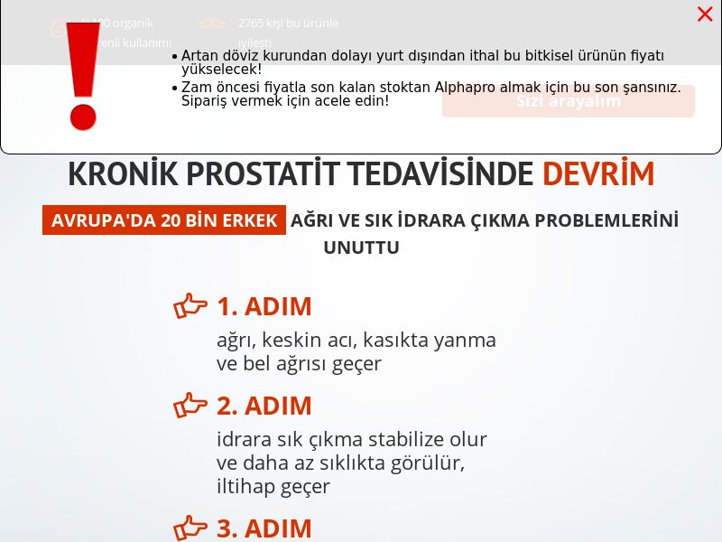 Alfapro [Turkish lang] DE - Potency Treatment