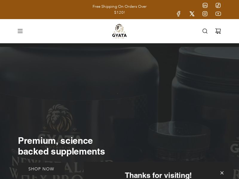Gyata Nutrition - RevShare | US, CA