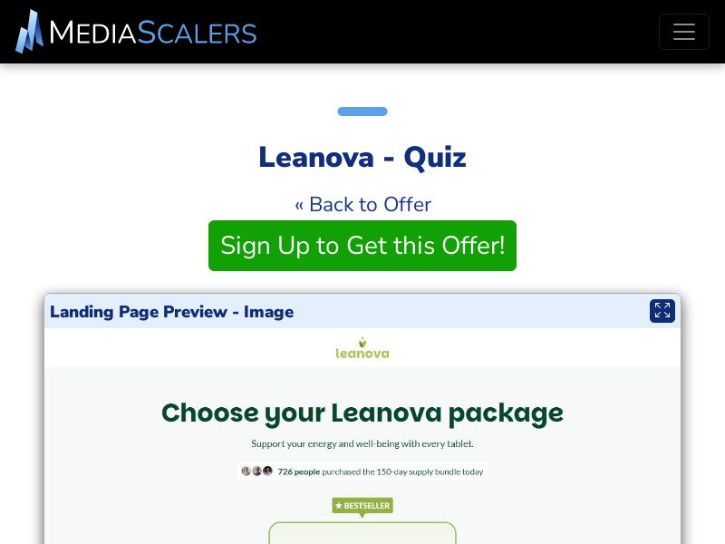 Leanova - Quiz {+Quiz, DTC} [IE]