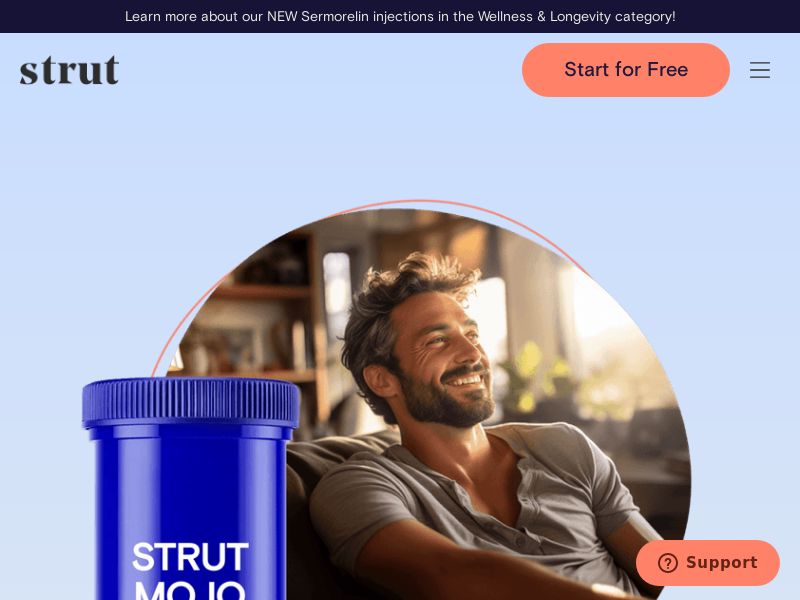 Strut Health - Men's Sexual Health - Strut Mojo - CPS | US
