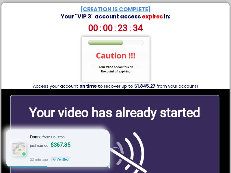 VIP 3 - V2 - CPA - $19.99 - [US/UK/CA/NZ/AU]