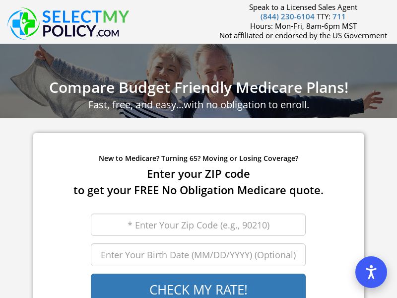 [WEB+WAP] - Select My Policy - Medicare Insurance_CPL SOI_US