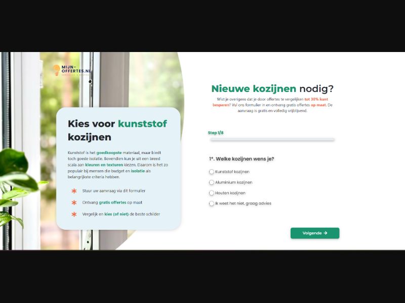 [WEB+MOB] Mijn-Offertes – Need new Window frames? Choose plastic /NL SOI [Approval Required]