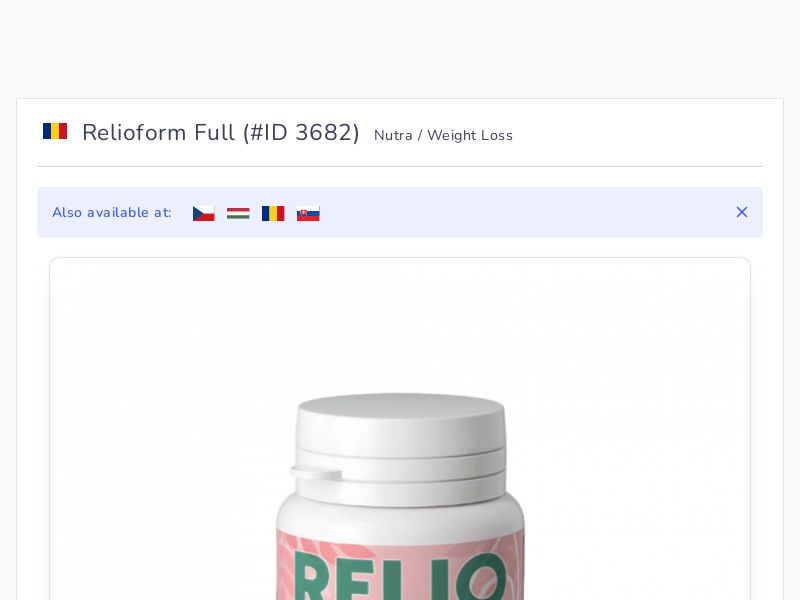 Relioform Full