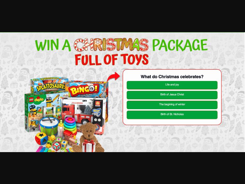 UK - Quiztionnaire - Toy bundle - (CPL)