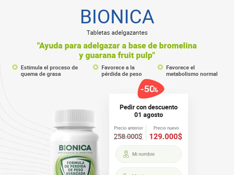 Bionica CO - WEIGHT LOSS TREATMENT