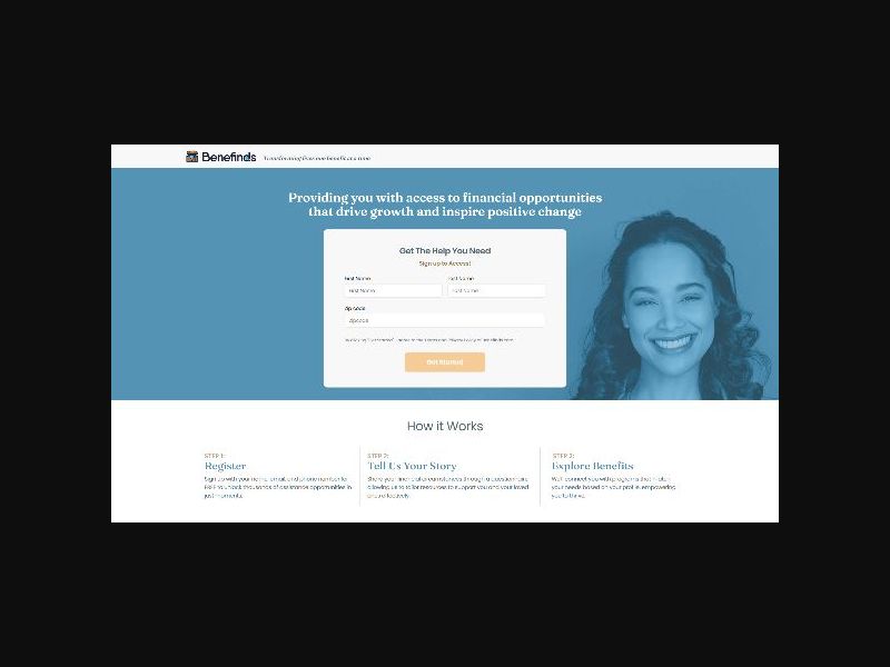 Benefinds - Resources and Benefits - Zip Submit (US)