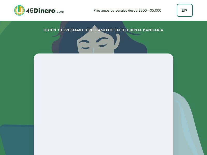 Finance - 45Dinero Payday Installment Loans US - RevShare % *SOCIAL*