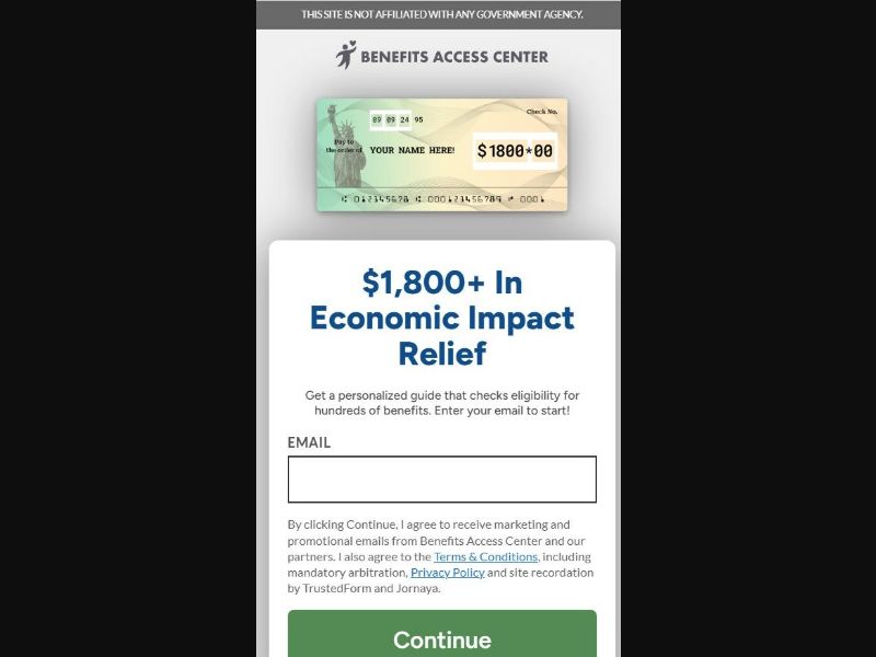 37345 - US - [WEB+MOB] - Benefits Access Center Stimulus - CPL SOI