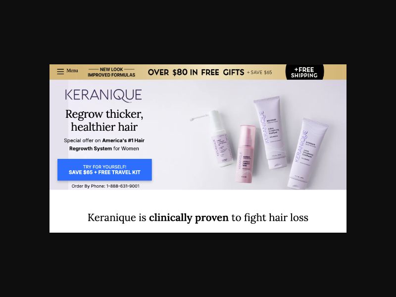 Keranique - Hair Regrowth Treatment - CPS (US) [Email/Social]