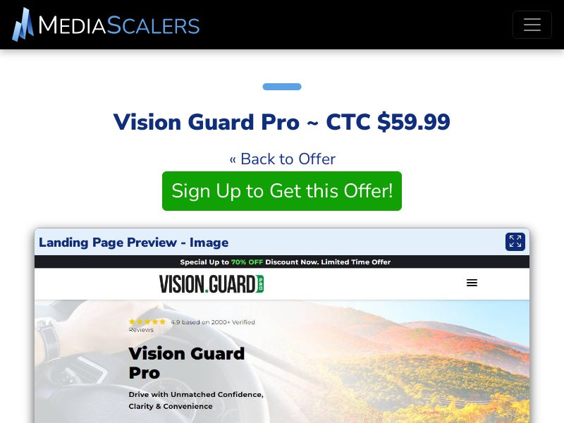 Vision Guard Pro ~ CTC $59.99 {+DTC, Alt-Landers} (Event Tracking) [US]