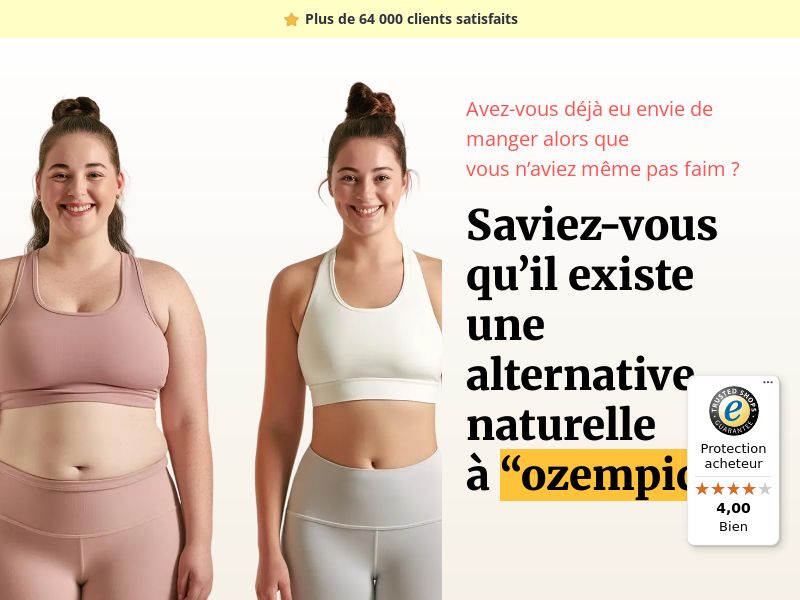 ! NEW OFFER - GLP-1 Supreme [FR] (Social,Banner,Native,Push,SEO,Search,Brand Bidding) - CPA