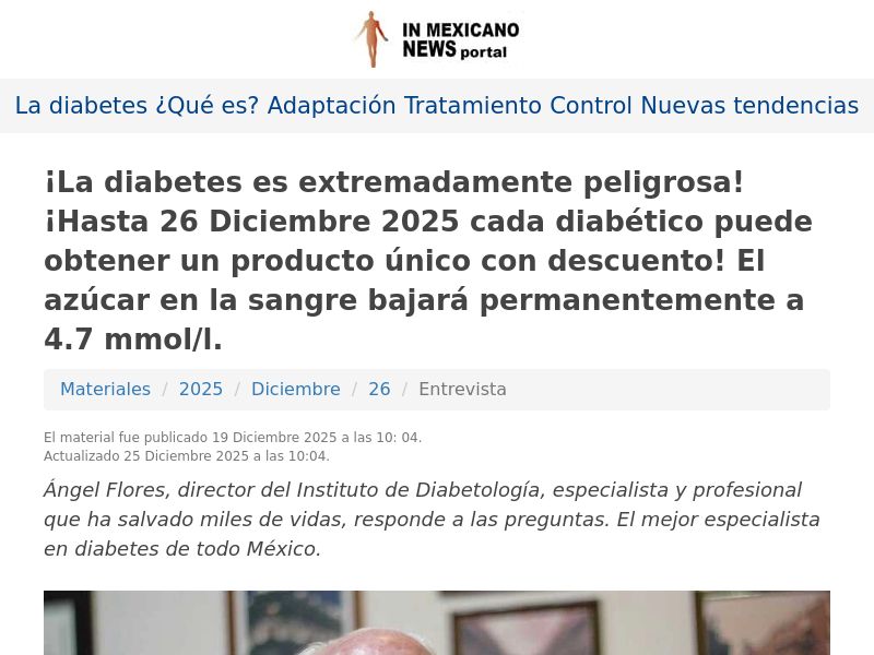 DIFORT 590 MXN - SUGAR CONTROL SUPPLEMENT HOLD