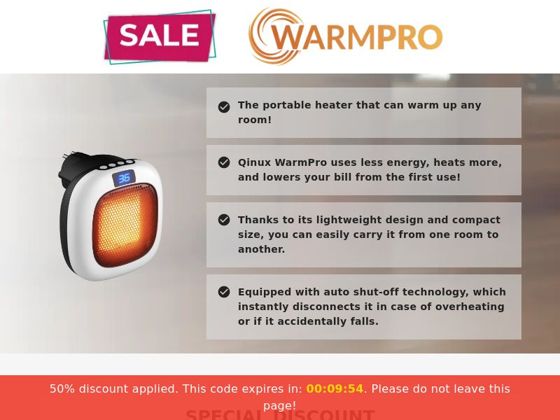 Qinux WarmPro SS - US/INTL
