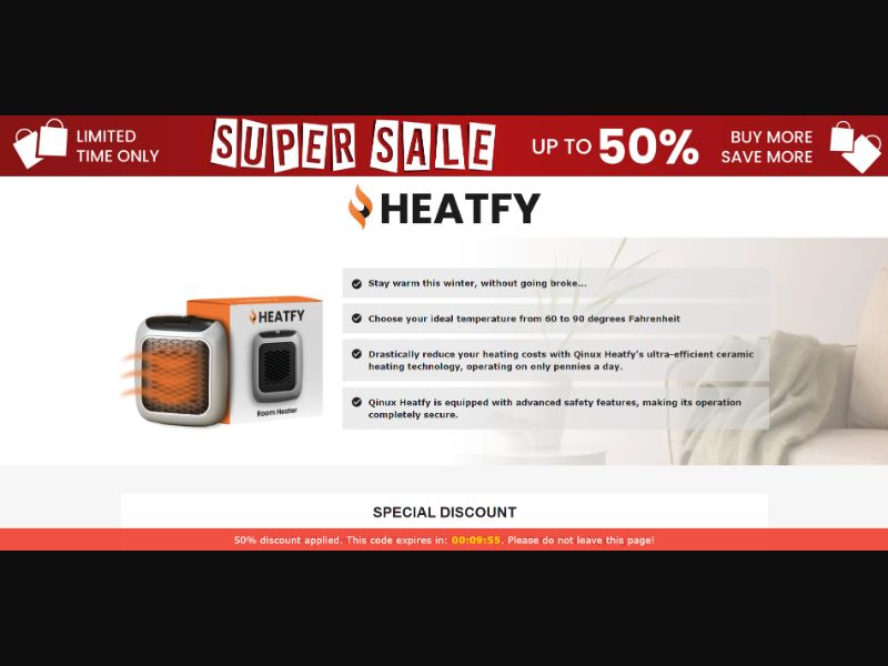 [WEB+MOB] Qinux Heatfy – Room Heater /International (112 GEOs) CPS *FB/TT/Google/Taboola Pixel* [Approval Required]