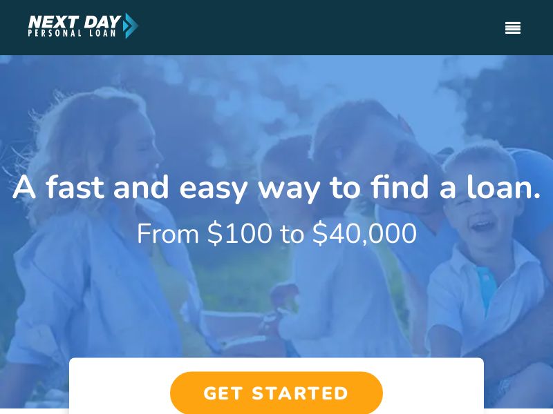 Next Day Personal Loans - RevShare