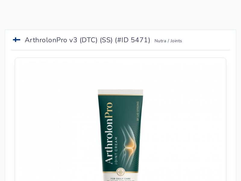 ArthrolonPro v3 (DTC) (SS)