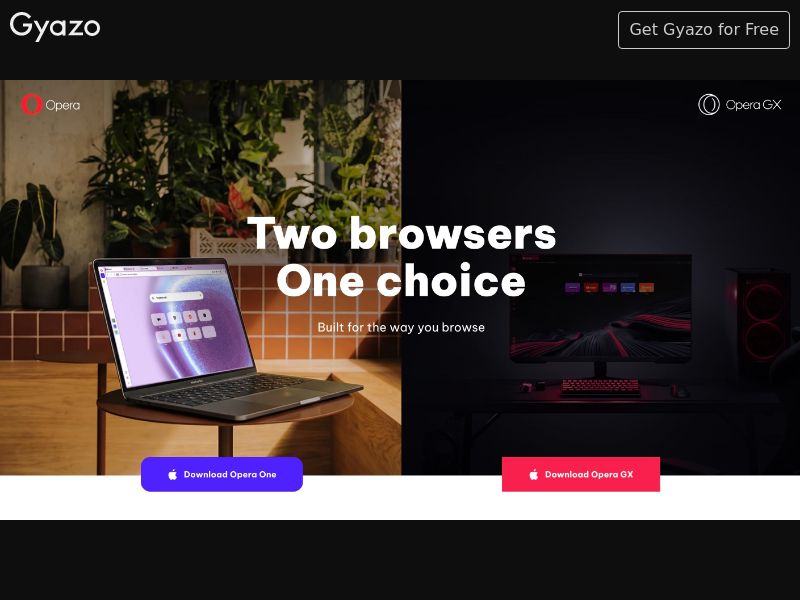 Opera One vs Opera GX(Onegx_v2 LP) (DE, US, CH, CA, GB, AU, PL, AT, SE, ES, IT)