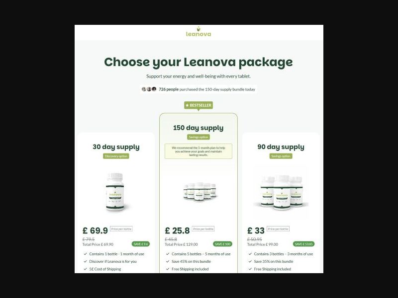! NEW OFFER - Leanova - Diet [UK,IE] (Banner,Native,Social,Search,SEO,Brand Bidding) - CPA 