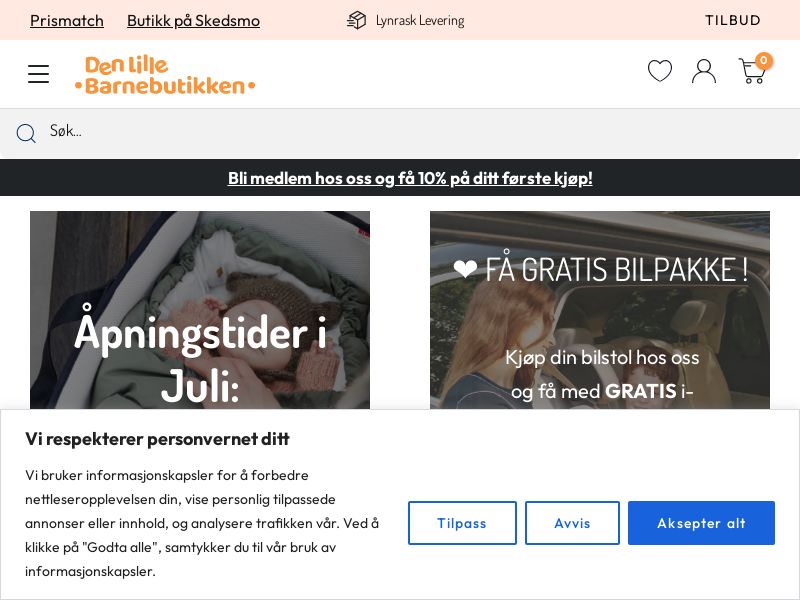 denlillebarnebutikken.no