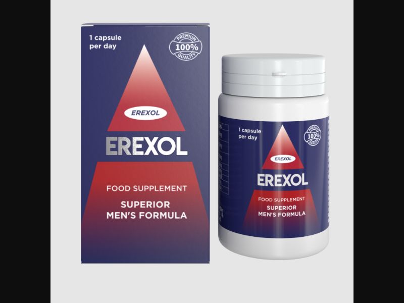 Erexol - capsules for prostatitis