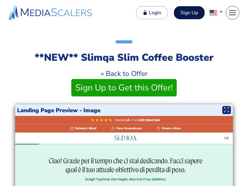 Slimqa Slim Coffee Booster {+Quiz, DTC} [IT]