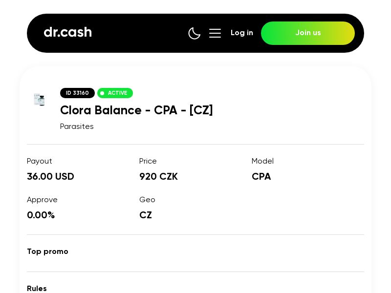 Clora Balance