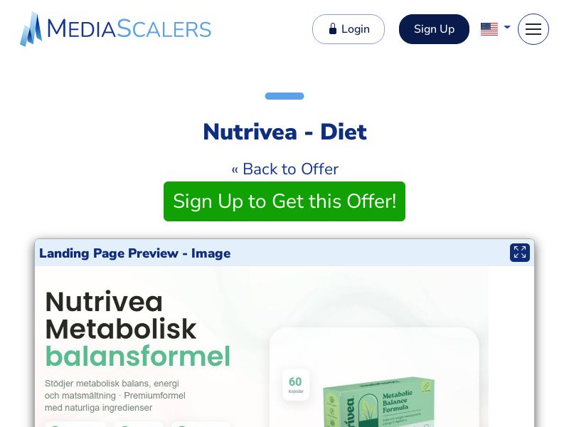 Nutrivea - Diet {+DTC, Quiz, Alt-Landers} (Event Tracking) [SE]