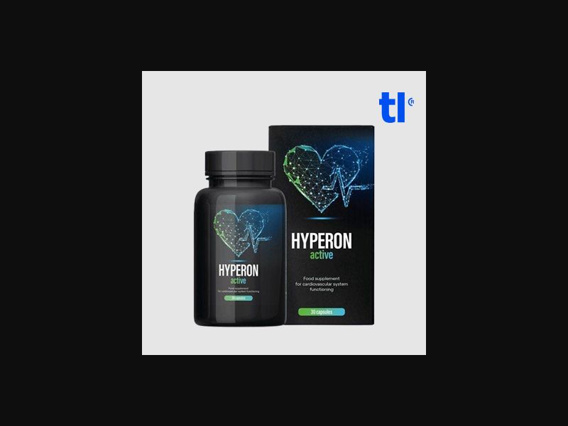 Hyperon Active Caps (low price) - hypertension - CPA - COD - nutra