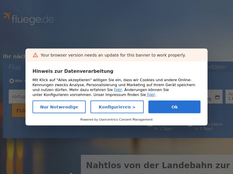 Fluege.de Travel CPA - Germany