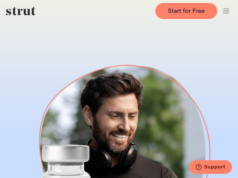 Strut Health - Men's Wellness and Longevity - NAD+ Therapy - CPS | US