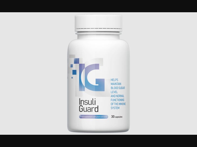 InsuliGuard - diabetes capsules (the center speaks Russian)