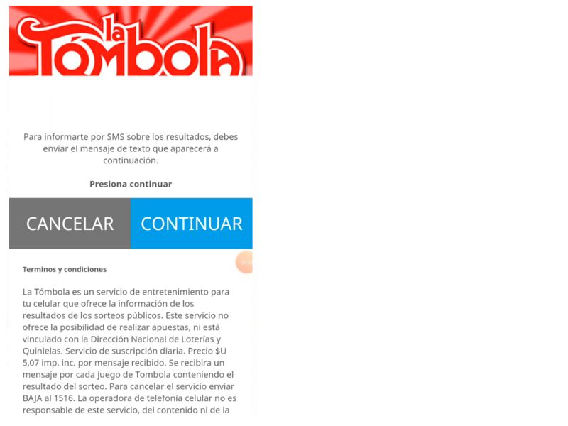 TOMBOLA Ancel