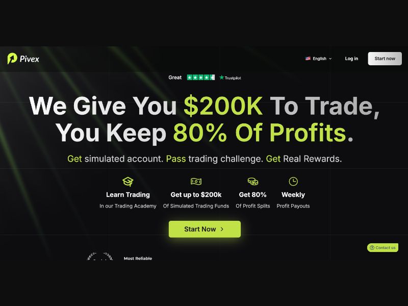 Pivex - Prop trading - CPA 500 - UK