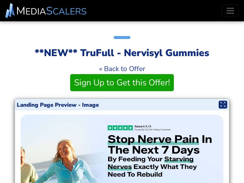 TruFull - Nervisyl Gummies {+DTC} [US, DE, CA, AU, UK, FR, NZ, +52 More]