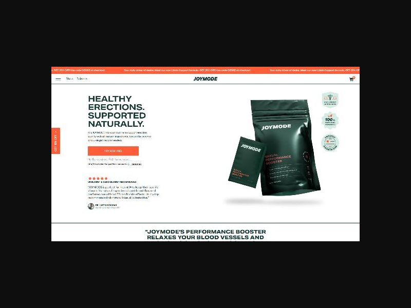 Joymode - Men's Sexual Wellness - CPS (US)