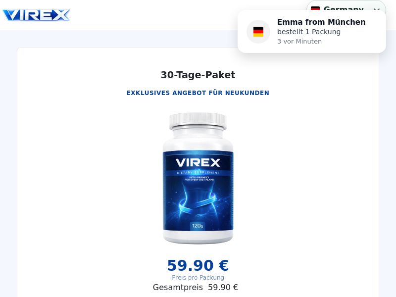 Virexon Plus V5 - DTC [Multi-GEO] (Social,Banner,Native,Push,SEO,Search) - CPA {No BrandBidding}
